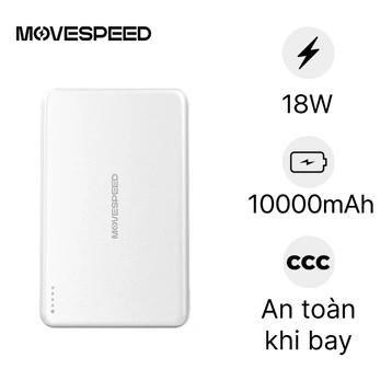Pin sạc dự phòng Movespeed Magnetic Semi-Solid MSP08 10000mAh