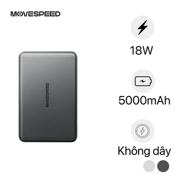 Pin dự phòng Movespeed Magnetic Semi-Solid 5000mAh 18W MSP07
