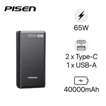 Pin sạc dự phòng Pisen Pro 65W PCD65 40000mAh 