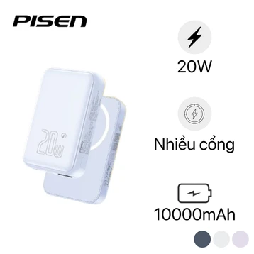 Pin sạc dự phòng Pisen Quick Powermag D111 10000mAh 20W