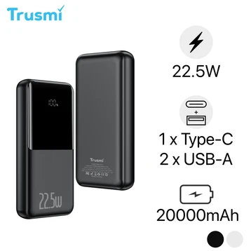 Pin dự phòng Trusmi Digital 20.000mAh PD 22.5W PB03 - Cũ