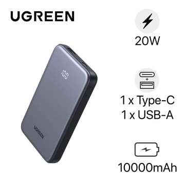 Pin sạc dự phòng Ugreen 10000mAh 20W PB507 75131