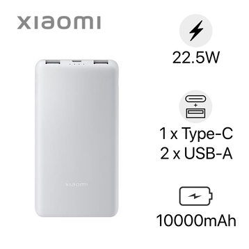 Pin dự phòng Xiaomi Lite 2A1C 10000mAh 22.5W BHR9350GL