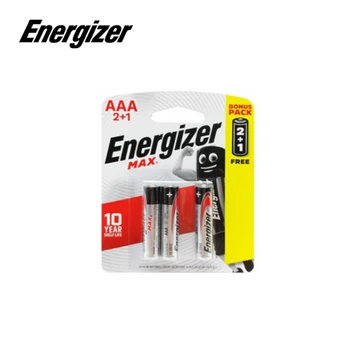 Pin tiểu Energizer Max AAA (2+1 viên/vỉ) E92 BP2+1