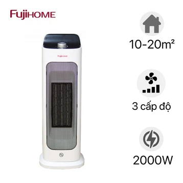 Quạt sưởi gốm ceramic để bàn FujiHome FH1000
