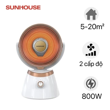 Quạt sưởi đèn carbon Sunhouse SHD7008
