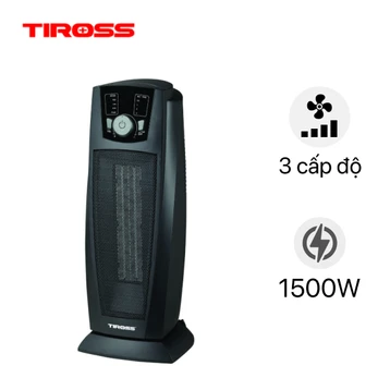 Quạt sưởi ceramic hai chiều Tiross TS928