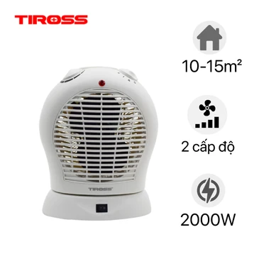 Quạt sưởi mini Tiross hai chiều TS944