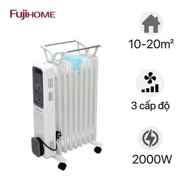 Quạt sưởi dầu FujiHome OH849