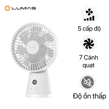 Quạt tích điện để bàn Lumias LM-36F