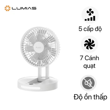 Quạt tích điện để bàn Lumias LM-36FL