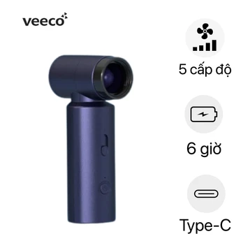 Quạt cầm tay mini Veeco FS15 đa năng (làm mát, sấy tóc)