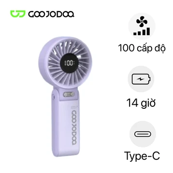 Quạt mini GOOJODOQ GFS003 đa năng (cầm tay, gấp gọn, đeo cổ)