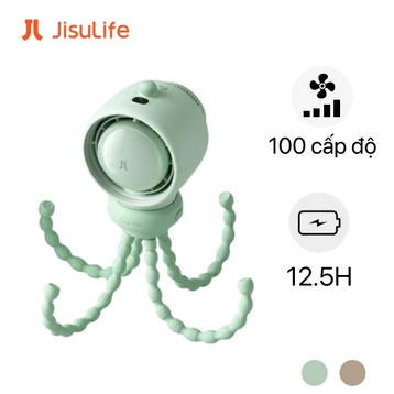 Quạt đa năng kẹp nôi em bé Jisulife Life 2S 5000mAh