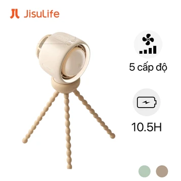 Quạt đa năng kẹp nôi em bé Jisulife Life 2 4000mAh