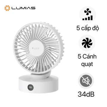Quạt tích điện để bàn Lumias LM-36C