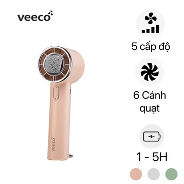Quạt cầm tay mini Veeco VMF-56 2000mAh