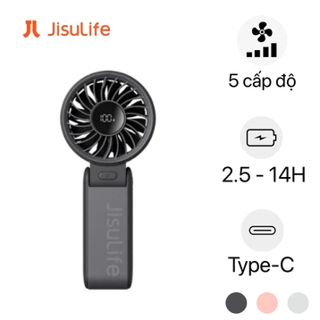 Quạt cầm tay gấp gọn Jisulife Life7 3600mAh