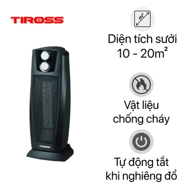 Quạt sưởi ceramic hai chiều Tiross TS927