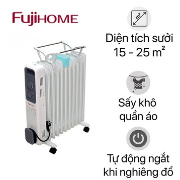 Quạt sưởi dầu FujiHome OH8411