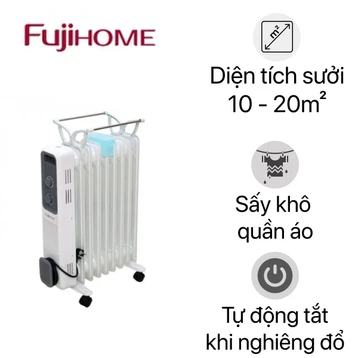 Quạt sưởi dầu FujiHome OH849