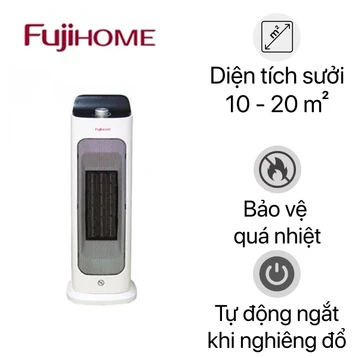 Quạt sưởi gốm ceramic để bàn FujiHome FH1000