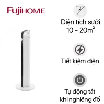 Quạt sưởi gốm ceramic để bàn FujiHome FH2000M