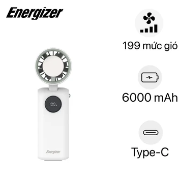 Quạt cầm tay mini Energizer EF6000WE