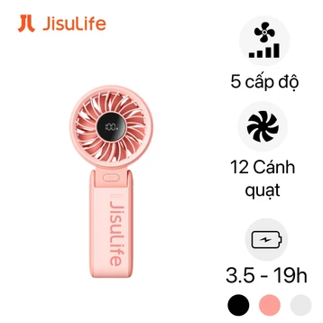 Quạt cầm tay gấp gọn Jisulife Life 7 5000mAh