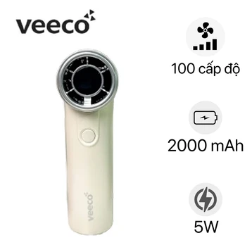 Quạt cầm tay mini Veeco VMF-06 2000mAh