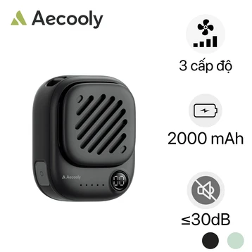 Quạt đeo cổ Aecooly Click 01 2000mAh