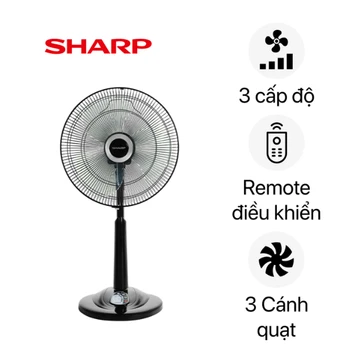 Quạt lửng Sharp PJ-L40RV (kèm Remote) - Cũ