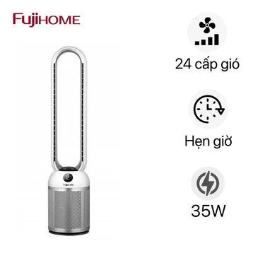 Quạt không cánh tích hợp lọc không khí Fujihome BF307DC