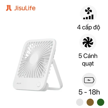 Quạt để bàn tích điện Jisulife FA26 4500mAh