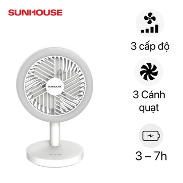 Quạt Sạc Mini Sunhouse SHD7114