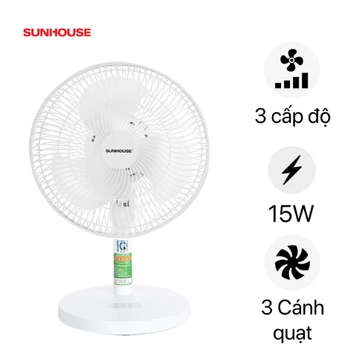 Quạt Sạc Sunhouse SHD7115 - Cũ