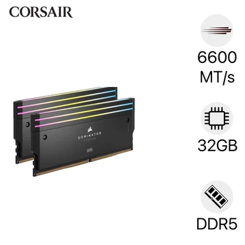 Ram Corsair Dominator Titanium RGB DDR5 6600MT/S 32GB