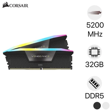 Ram Corsair Vengeance RGB DDR5 5200MHz 32GB (2*16GB)
