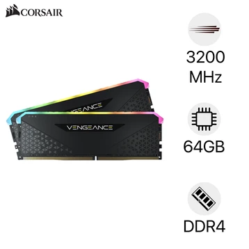 Ram Corsair Vengeance RGB RS DDR4 3200MHZ 64GB (2*32GB)