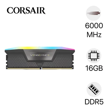 Ram PC Corsair Vengeance RGB DDR5 6000MHz 16GB (1*16GB)