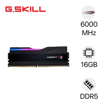 RAM PC GSkill Trident Z5 RGB DDR5 6000Mhz 16GB (1*16GB) F5-6000J3636F16GX1-TZ5RK đen