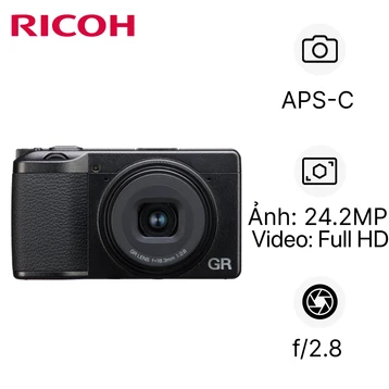 Máy ảnh kỹ thuật số Ricoh GR III HDF