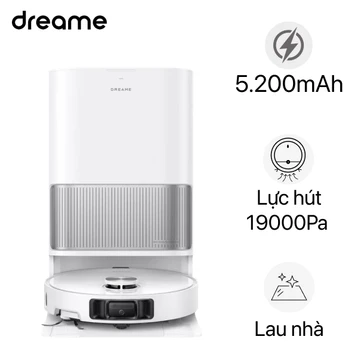 Robot hút bụi lau nhà tự động làm sạch Dreame L40S Ultra
