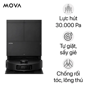 Robot hút bụi lau nhà Mova E50 Ultra