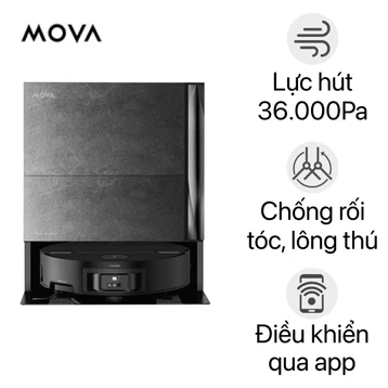 Robot hút bụi lau nhà Mova Z70 Ultra Roller