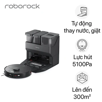 Robot hút bụi lau nhà tự động làm sạch Roborock S7 MaxV Ultra - Cũ