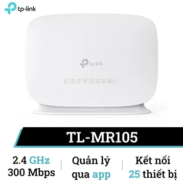 Bộ phát WiFi di động 4G LTE TP-Link TL-MR105