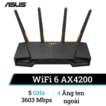 Router Wifi 6 Asus TUF Gaming AX4200