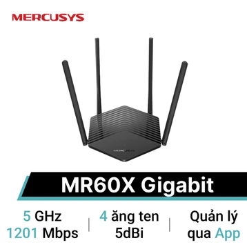 Router WiFi 6 AX1500 Merrcusys MR60X Gigabit