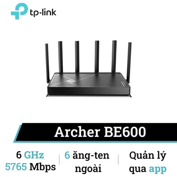 Router Wifi 7 BE9700 TP-Link Archer BE600 ba băng tần